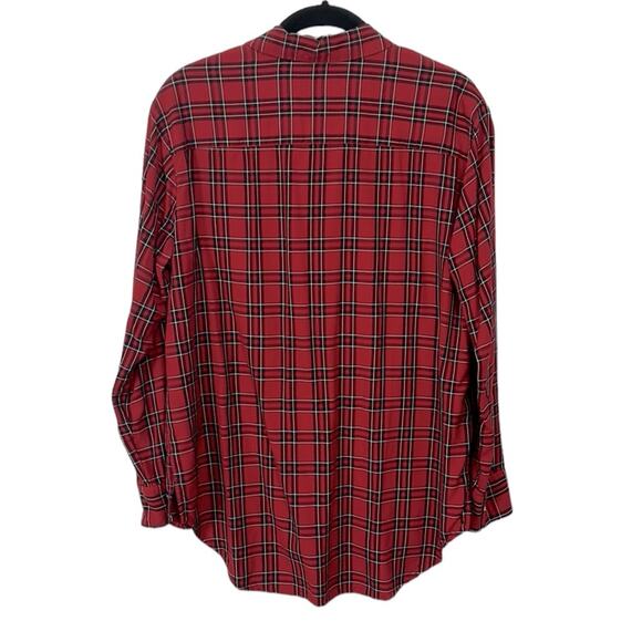 Madewell Oversized Ex-Boyfriend Shirt in Tartan Plaid women’s size xs - Picture 7 of 8